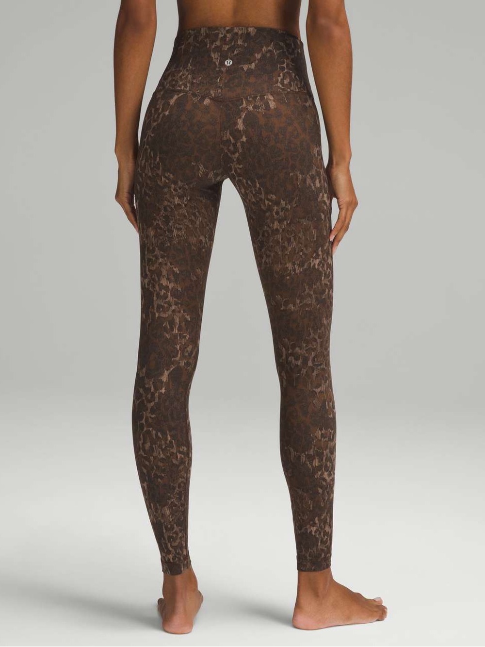 SZ 10 Lululemon align 25” leggings true leopard multi